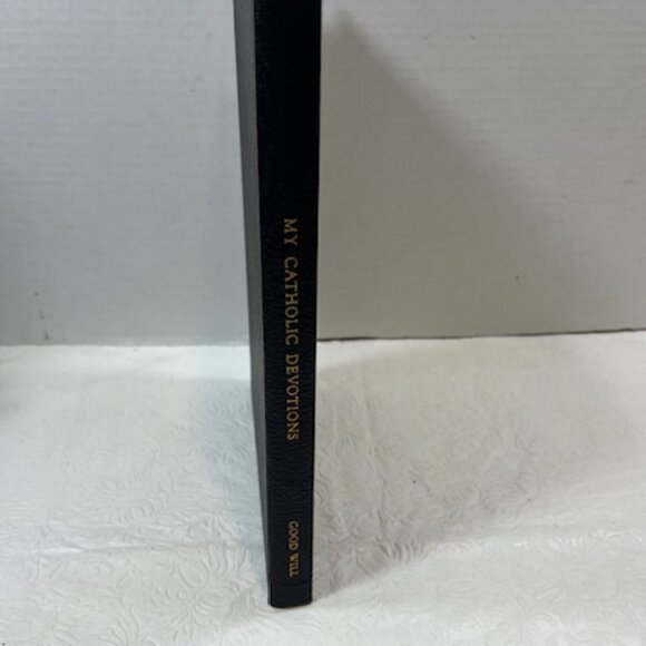 VTG 1955 "My Catholic Devotions" Catholic Manual of Prayers Leather Covers - Picture 14 of 16